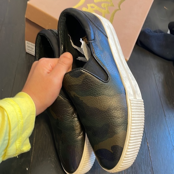 ASH leather slip on platform sneakers - Picture 3 of 7